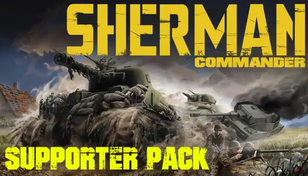 Sherman Commander - Supporter Pack